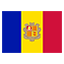 Andorra flag marking international course availability
