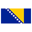 Bosnia and Herzegovina flag marking international course availability