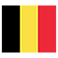Belgium flag marking international course availability