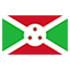 Burundi flag marking international course availability