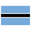 Botswana flag marking international course availability