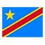 Democratic Republic of the Congo flag marking international course availability