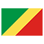Republic of the Congo flag marking international course availability