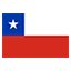 Chile flag marking international course availability