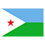 Djibouti flag marking international course availability