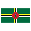 Dominica flag marking international course availability