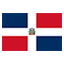 Dominican Republic flag marking international course availability