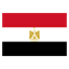 Egypt flag marking international course availability