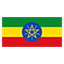 Ethiopia flag marking international course availability
