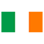 Ireland flag marking international course availability