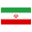 Iran flag marking international course availability