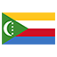 Comoros flag marking international course availability