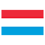 Luxembourg flag marking international course availability
