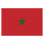 Morocco flag marking international course availability
