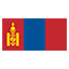 Mongolia flag marking international course availability