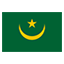 Mauritania flag marking international course availability