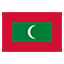 Maldives flag marking international course availability