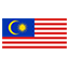 Malaysia flag marking international course availability