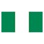 Nigeria flag marking international course availability