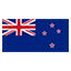 New Zealand flag marking international course availability