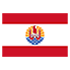 French Polynesia flag marking international course availability