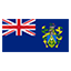 Pitcairn flag marking international course availability