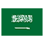 Saudi Arabia flag marking international course availability