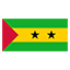 Sao Tome and Principe flag marking international course availability