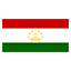 Tajikistan flag marking international course availability