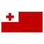 Tonga flag marking international course availability