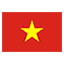 Viet Nam flag marking international course availability