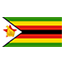 Zimbabwe flag marking international course availability