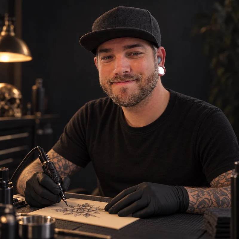 Tristan, Tattoo trainer · New Zealand